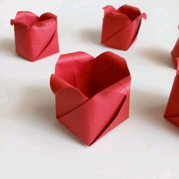 Tulipa | Forminha para Doces em Origami