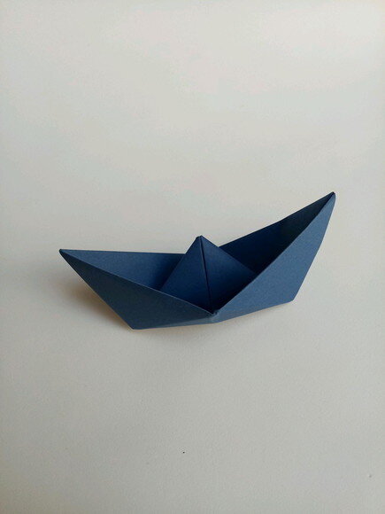Barco (pequeno) | Decoração em Origami | Enfeite