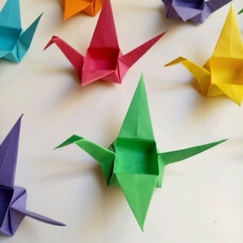 Caixa Tsuru | Forminha para Doces