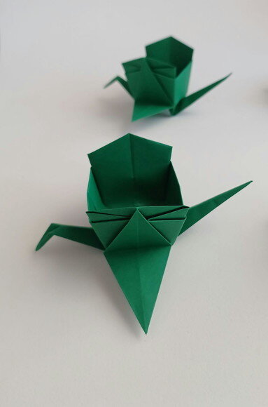 Caixa Tsuru | Forminha para Doces em Origami