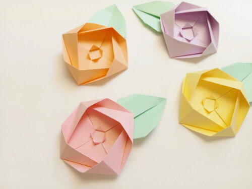 Camélia | Forminha para Doces em Origami