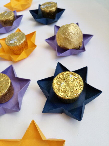 Estrela | Forminha de Doces em Origami