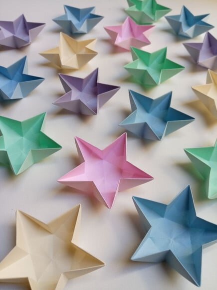 Estrela | Forminha para Doces em Origami