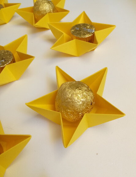 Estrela | Forminha para Doces em Origami