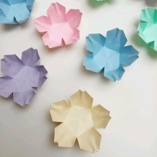 Flor de Cerejeira | Forminha para Doces em Origami