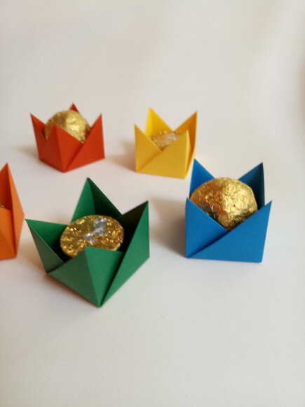Forminha para Doces em Origami