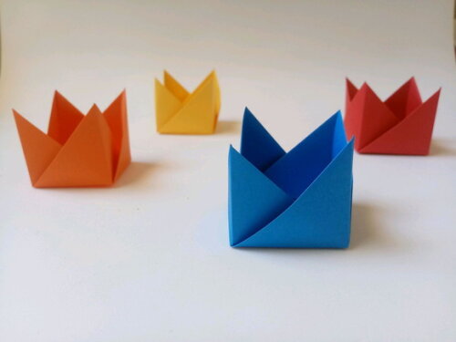 Forminha para Doces em Origami