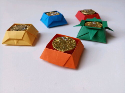 Forminha para Doces em Origami