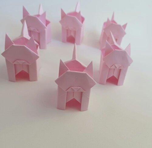Gatinho | Forminha para Doces em Origami