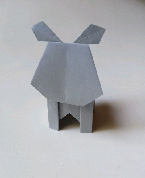 Hipopótamo | Forminha para Doces em Origami