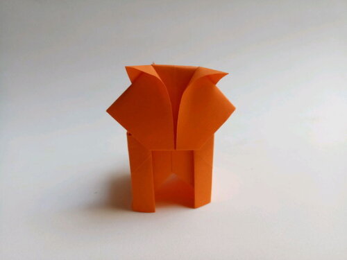 Raposa | Forminha para Doces em Origami