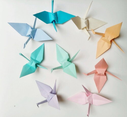Tsuru Avulso | 13 cm | Decoração em Origami
