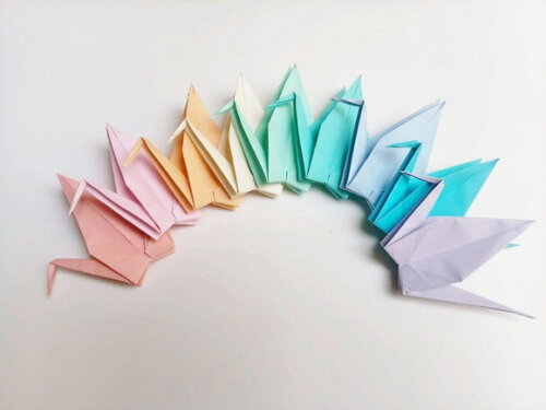Tsuru Avulso | 13 cm | Decoração em Origami