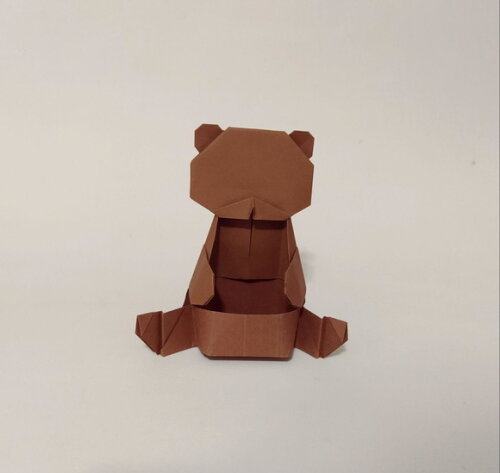 Ursinho | Forminha para Doces em Origami | Lembrancinhas
