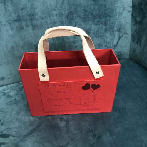 Handbag alça Couro
