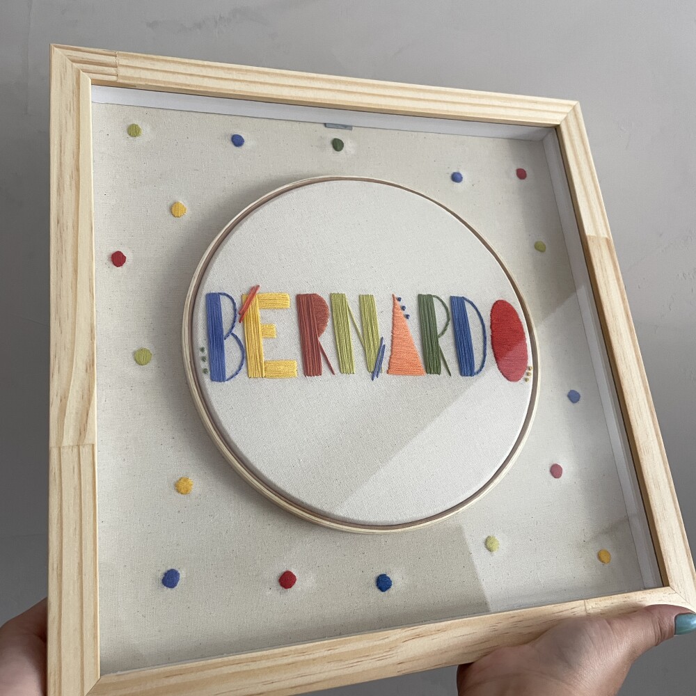 Porta Maternidade Moldura + Bastidor