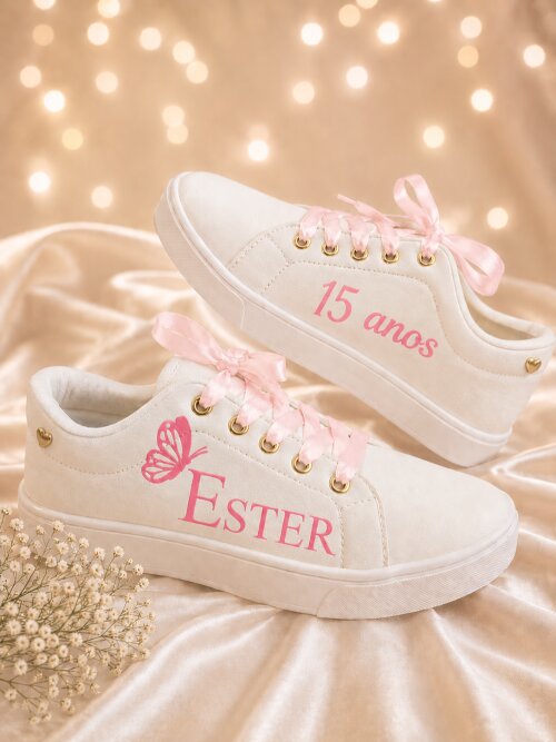 Tênis Personalizado para Debutante