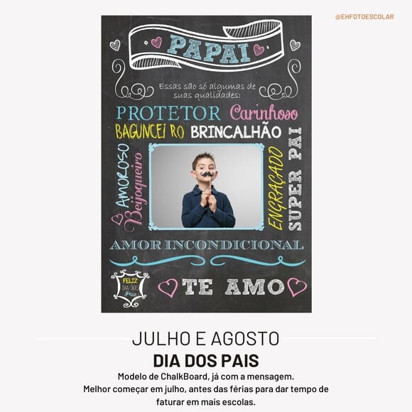 Cronograma Anual para Fotografia Escolar - Artes em Png