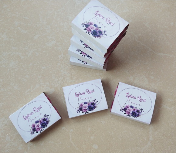 Lembrancinha 15 Anos Chicletes Personalizados