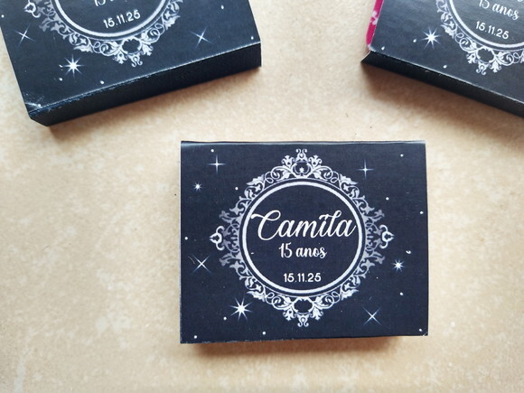 Lembrancinha 15 Anos Chicletes Personalizados