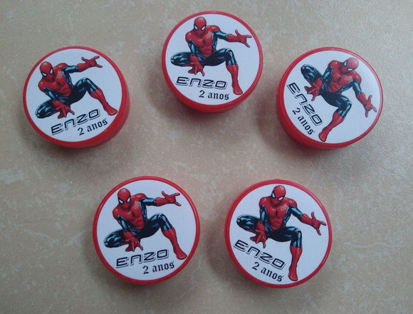 Latinha Homem Aranha | Lembrancinha Homem Aranha festa infantil