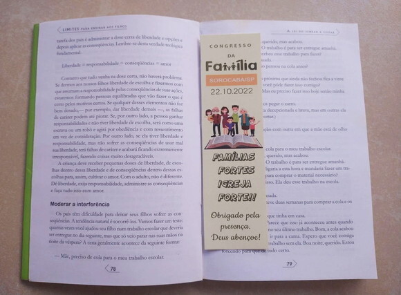 Marcadores de Página Personalizado Marca Livro / Bíblia