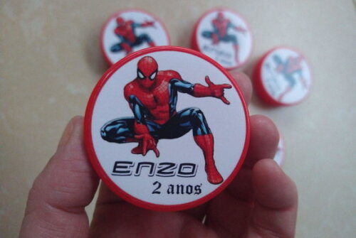 Latinha Homem Aranha | Lembrancinha Homem Aranha festa infantil