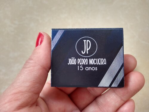 Chicletes Personalizados para Meninos Lembrancinha 15 Anos