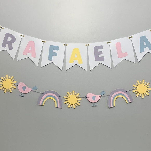 Festa Arco-íris - Kit Papelaria