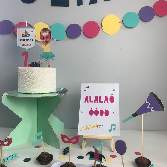Festa Carnaval Kit Papelaria