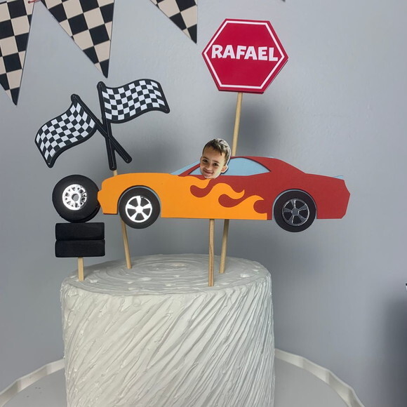 Festa Carrinho de Corrida - Kit Papelaria