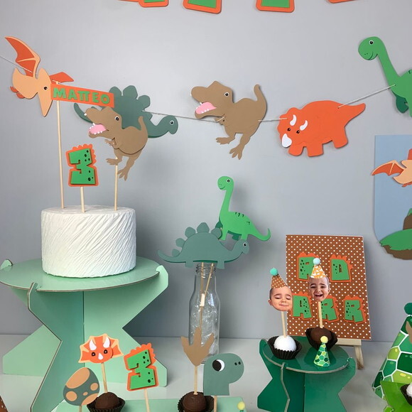 Festa Dinossauro - Kit Papelaria