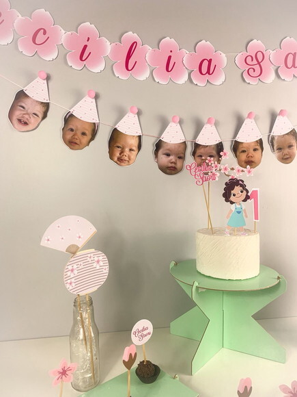 Festa Flor de Cerejeira - Kit Papelaria