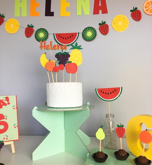 Festa Frutas - Kit Papelaria