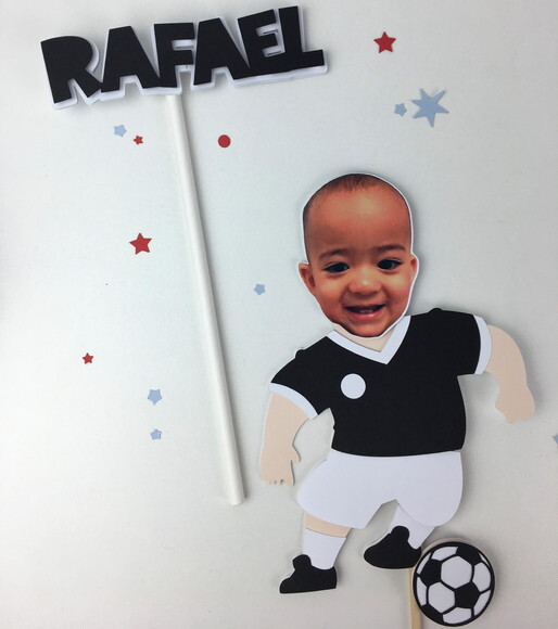 Festa Futebol Rostinhos - Kit Papelaria para Festa