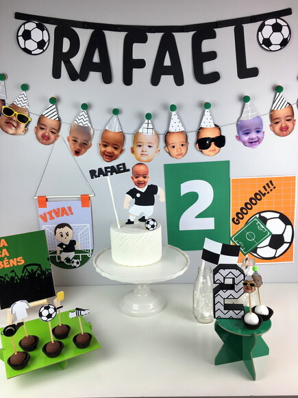 Festa Futebol -kit Papelaria