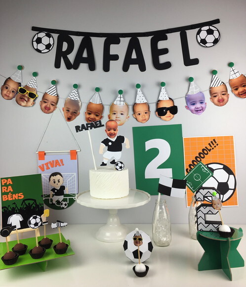 Festa Futebol -kit Papelaria