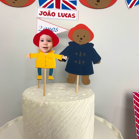 Festa Urso Paddington - Kit Papelaria