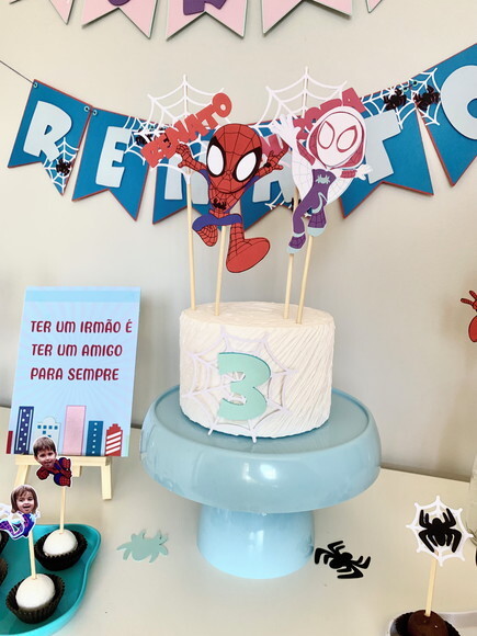 Homem Aranha - Kit Festa
