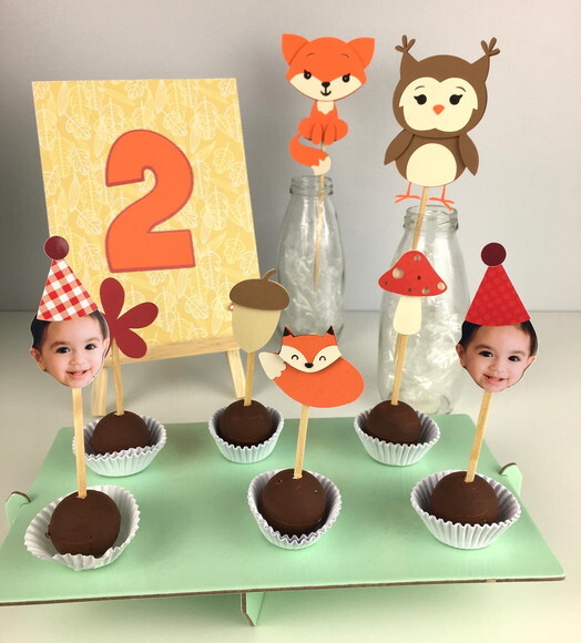 Kit Animais Bosque - Papelaria para Festa