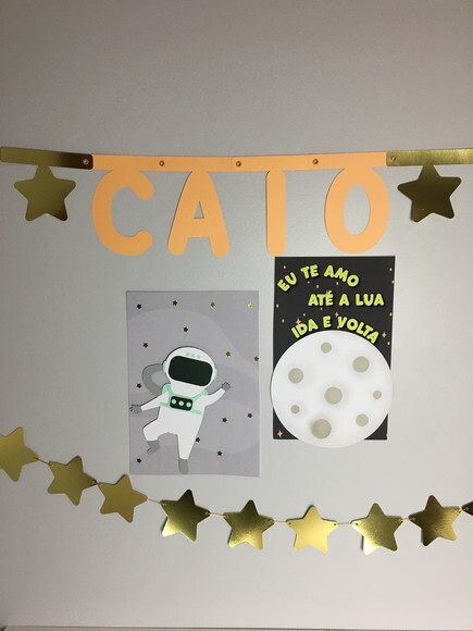Kit Astronauta - Papelaria para Festa