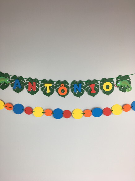Kit Camaleão - Papelaria para Festa