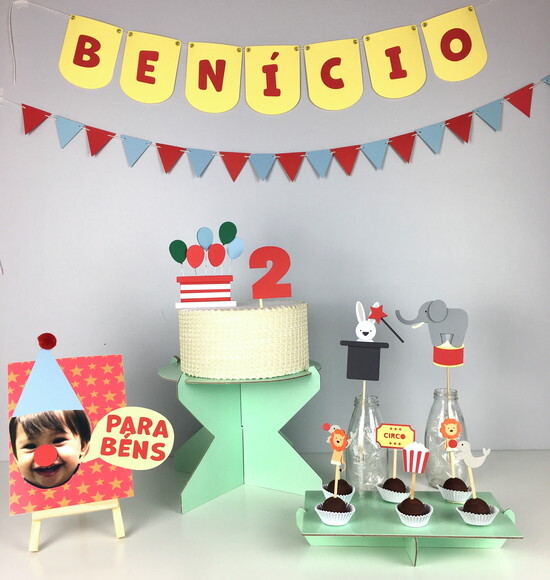 Kit Circo - Papelaria Personalizada