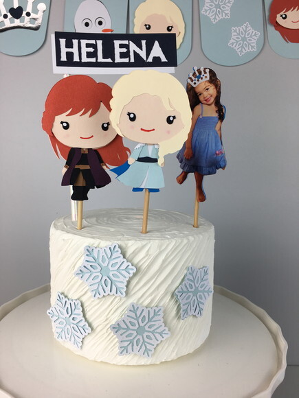 Kit Frozen - Papelaria para Festa