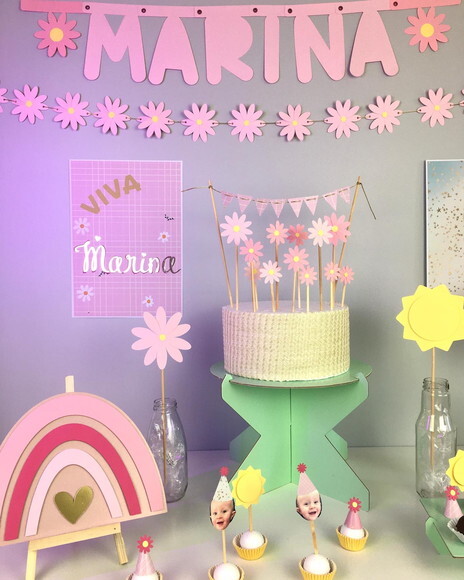 Kit Margarida - Papelaria Personalizada