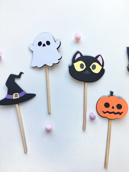 Kit Topper Halloween 15 Unidades