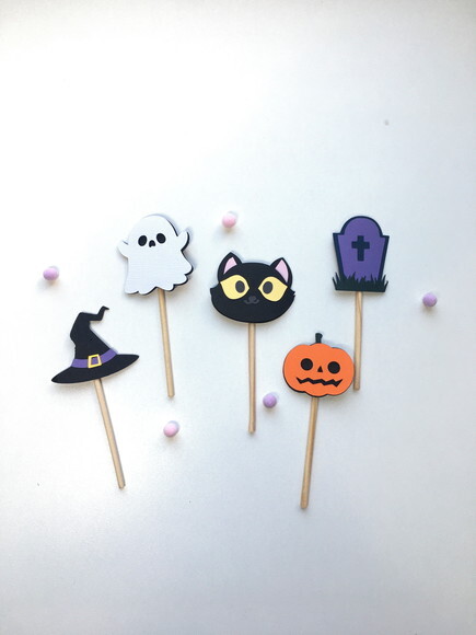 Kit Topper Halloween 15 Unidades