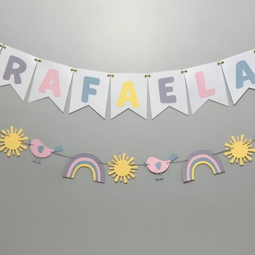 Festa Arco-íris - Kit Papelaria