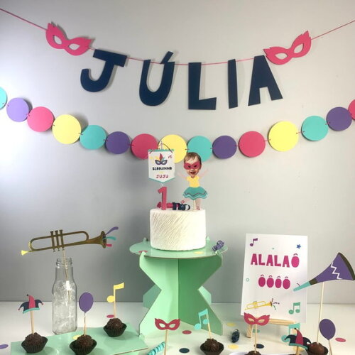 Festa Carnaval Kit Papelaria