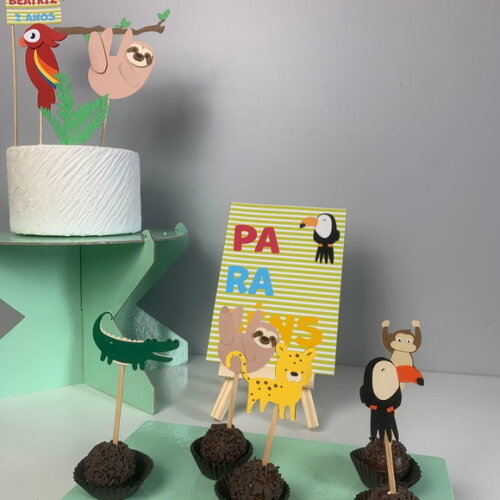 Festa Fauna Brasileira - Kit Papelaria